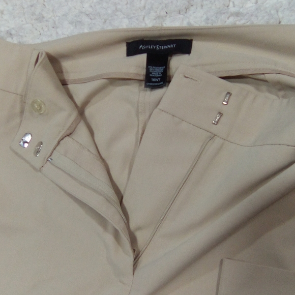 ASHLEY STEWART Tall wide leg slacks - Picture 4 of 6